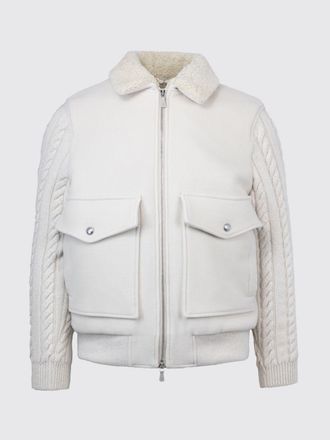 Eleventy Giacca in maglia a trecce di lana e cashmere Eleventy