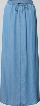 Vero Moda Flie&szlig;ender Jeansrock aus Lyocell Modell FLEUR in Blau, Gr&ouml;&szlig;e L