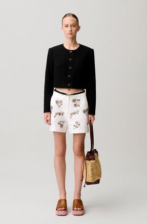 Claudie Pierlot Veste col rond