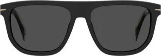 David Beckham Grey Browline Mens Sunglasses DB 7111/S 0I46/IR 56
