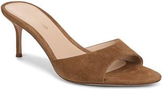 Veronica Beard Tia Slide Sandal in Chestnut at Nordstrom, Size 10