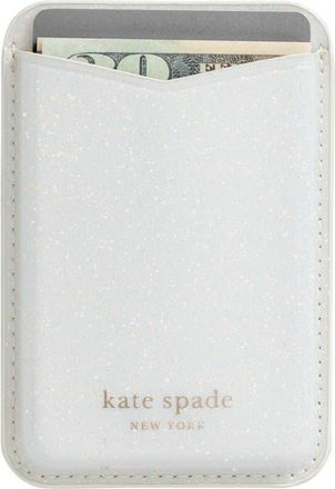 Kate Spade New York Magnetic Wallet in White at Nordstrom