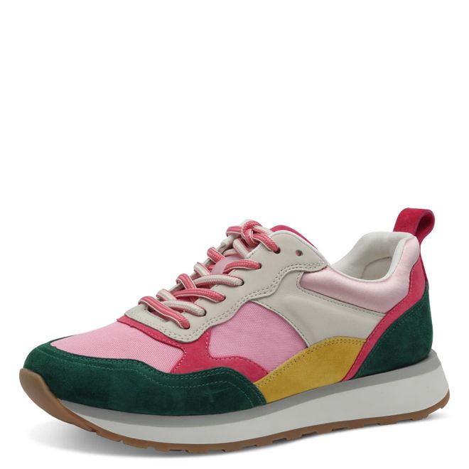 Tamaris Schnürschuhe Für Damen In Lila | Vegan, Flache Sohle | Bequem & Leicht | EU Größe 36