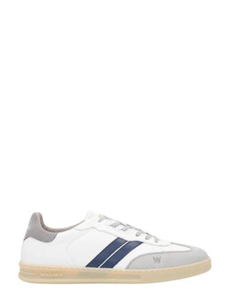 Woolrich White Lace Up Sneakers