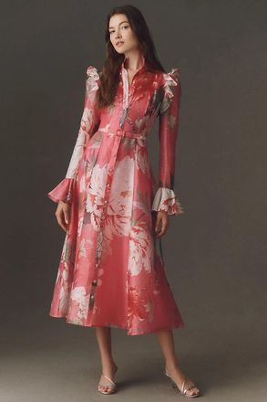 LEO LIN Katrina Butterfly Maxi Dress