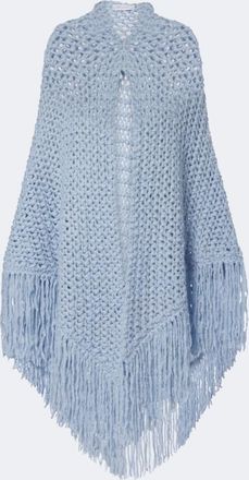 Gabriela Hearst Lauren fringed cashmere shawl
