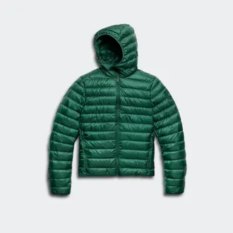 Canada Goose Manteau &agrave; capuchon Aethera Tonal Label (Femmes, Azurite Blue, TG)