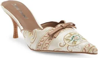 Jeffrey Campbell Decadent Pointed Toe Mule in Natural Multi at Nordstrom, Size 6.5