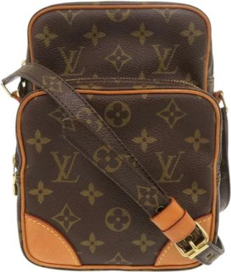 Louis Vuitton Pre-owned Fabric louis-vuitton-bags - Dames - Vintage Schoudertas - Bruin - ONE Size - Vintage