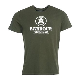 Barbour Heren, Tops, Groen, Maat: XL Katoen