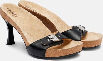 Balenciaga x Scholl - Mules 80 in pelle