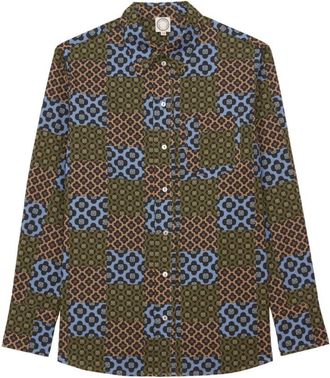 Ines De La Fressange Maureen shirt - Dames - Overhemden - Veelkleurig - L - Katoen - Overhemden