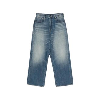 R13 Wide Jeans, male, Blue, Size: W31 Wide Jeans
