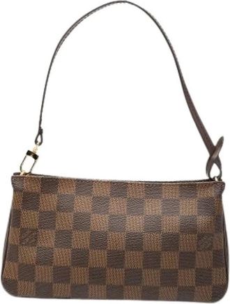 Louis Vuitton Pre-owned Shoulder Bags, female, Brown, Size: ONE SIZE Pre-owned The Navona Shoulder Bag