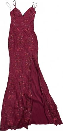 Windsor Womens Sleeveless Maxi Dress In Red