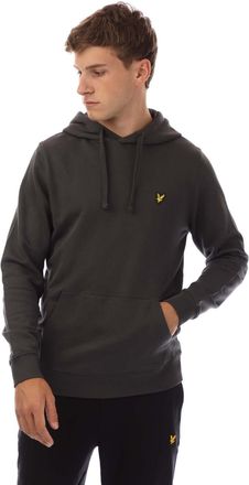 Lyle & Scott Heren Voetbalwereld Hoodie (Gunmetal)
