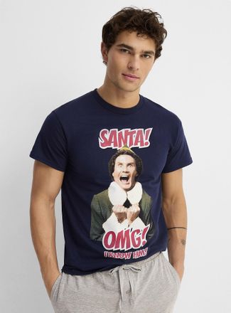 Le 31 Mens Elf lounge T-shirt Christmas Collection