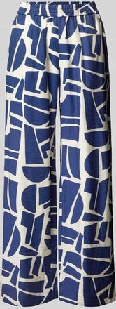 b.young B.Young Stoffhose aus Viskose-Leinen-Mix Modell Ihamma in Marine, Gr&ouml;&szlig;e 38