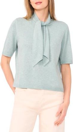 Halogen Tie Neck Top in Mint Hint at Nordstrom Rack, Size X-Small