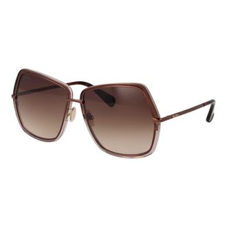 Max Mara Bronze Metal Womens Sunglasses