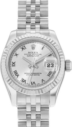 Rolex Pre-owned Rolex Datejust 26 Automatic Chronometer Silver Dial Ladies Watch 179174 SRJ