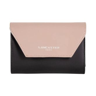 Lancaster Smooth Back-to-back Portemonnee - Dames - Accessoires - Roze - Maat: ONE Size Leer