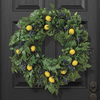 Frontgate Lemon Grove Wreath - Frontgate