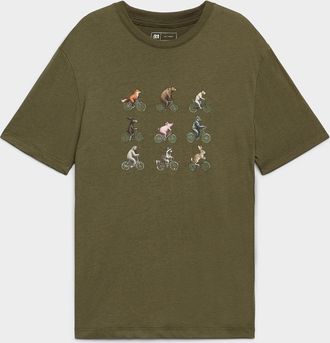 Le 31 Mens Bike T-shirt Standard fit