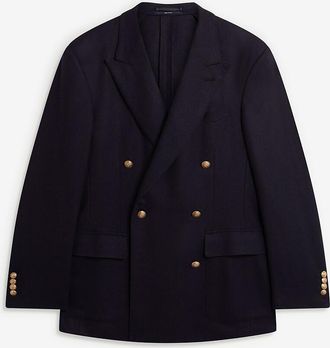 Dunhill Blazer mit doppelter Knopfleiste aus Kaschmir