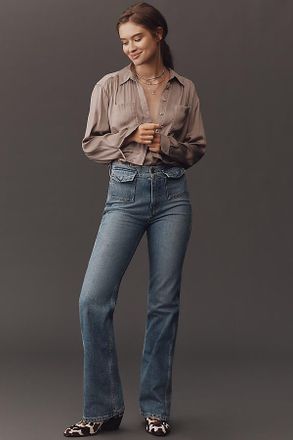 &Eacute;tica Ayla High-Rise Bootcut Jeans
