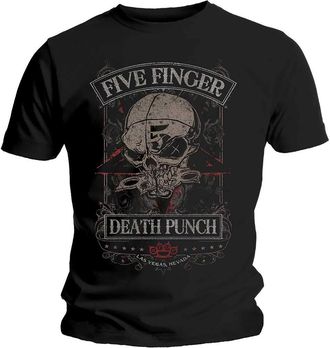 Five Finger Death Punch Men39;s Wicked T-Shirt Black