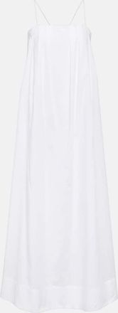 Asceno Heather cotton batiste maxi dress