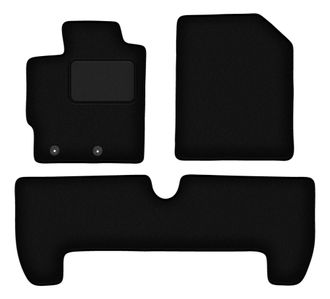 OEM Alfombrillas De Terciopelo Negro Para Toyota Urban Cruiser Hatchback (2008-2014)