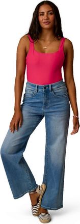 Carve Designs Audrey Wide Leg in Blue Tide at Nordstrom, Size 00 31