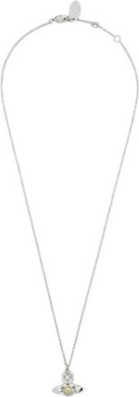 Vivienne Westwood Necklaces, female, Yellow, Size: ONE SIZE Lee Orb Necklace