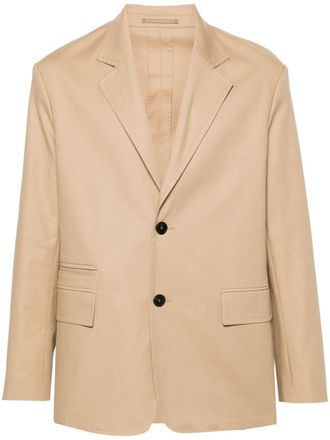 Lanvin Blazer met enkele rij knopen - Beige