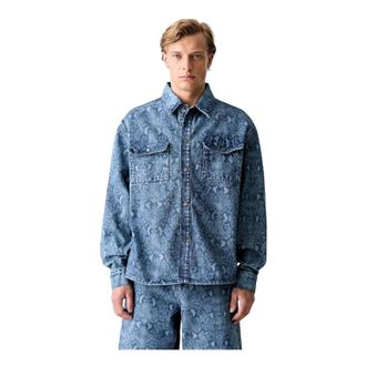 Daily Paper Clothing Uomo, Magliette, Blu, L, new