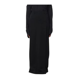 Balenciaga Maxi Skirts, female, Black, XS, Elegant Maxi Skirt