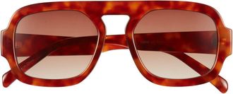 BP. Shield Sunglasses in Brown Tort at Nordstrom