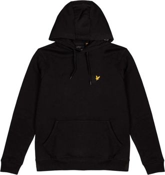 Lyle & Scott Zwarte Sweater Ml 1139V Jet Black - Heren - Hoodies - Zwart - M - Hoodies & sweatvesten