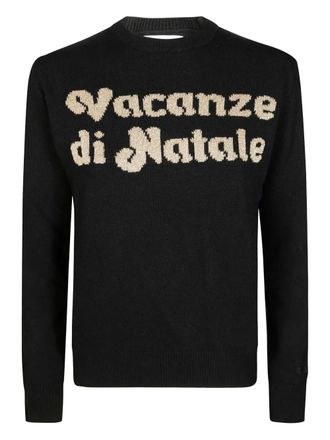 MC2 Saint Barth Sweater met ronde hals - Zwart