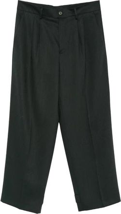 Costumein Costin Broeken - Heren - Nette broeken - Groen - S - Wol - Broeken