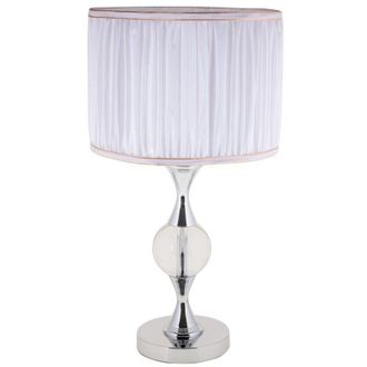 Fabrilamp Lampara Sobremesa Amarante 1xe27 Cromo 57x30d - Fabrilamp