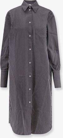 Toteme Vestito corto Striped Kimono-Sleeve Shirtdress - TOTEME - gender_Woman