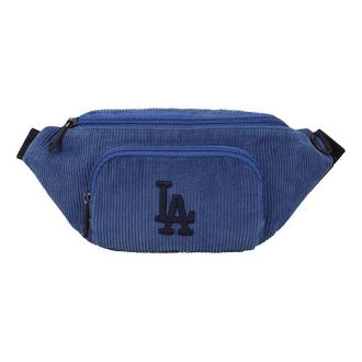 MLB LA Los Angeles Dodgers corduroy fanny pack Navy Blue 32BGCB011-07U