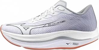 Mizuno Mens Wave Rebellion Flash 2 Sneaker In White-Black