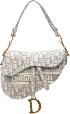 Dior Pre-owned Saddle - - Pre-owned - Donna - Grigio - ONE SIZE