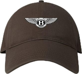 Generic Hat for Bentley, Adjustable Hat Cap One Size Sweat Water Technology Style Comfort Unisex Adult,Brown