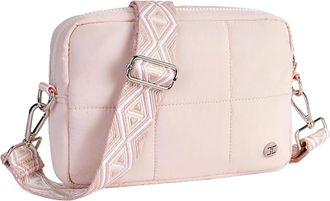 Generic Crossbody Wallet Purse for Women and Girls, Crossbody Bags with Graphic In Adjustable Strap Portable Lightweight Shoulder Sling Bag (Pink)