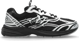 Amiri M-Tech Sneakers - Heren - Sneakers - Zwart - 43 EU - Leer - Schoenen